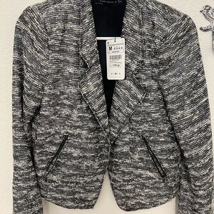 Zara Women’s Black and White Jacket
